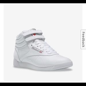 Reebok white sneakers
